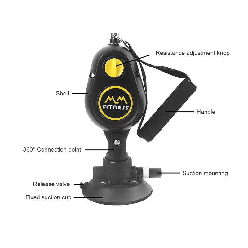 PORTABLE SUCTION RESISTANCE BAND